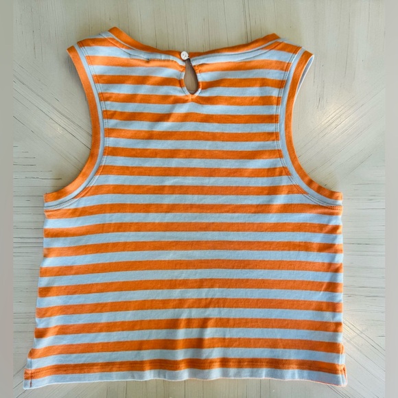 Anthropologie – Maeve Cropped Striped Halter Tank – Size Medium - Picture 12 of 13